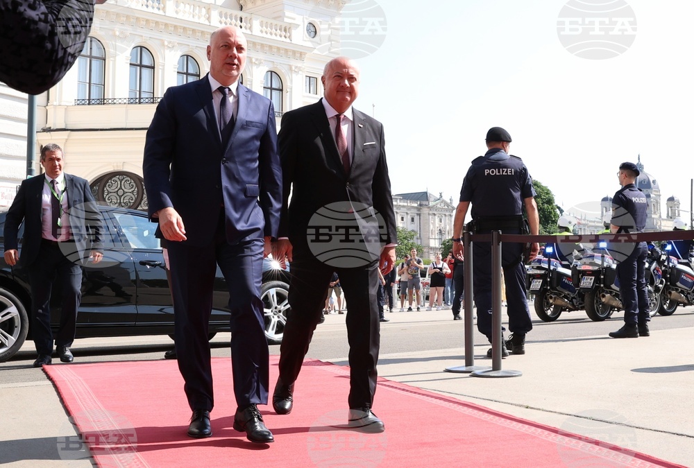 Австрия - Росен Желязков - Кристиан Щокер - посрещане