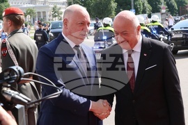 Австрия - Росен Желязков - Кристиан Щокер - посрещане