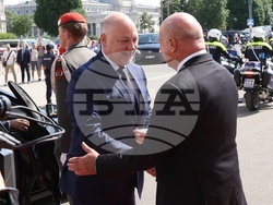 Австрия - Росен Желязков - Кристиан Щокер - посрещане