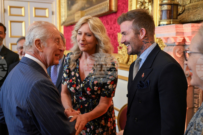 Дейвид Бекъм бе удостоен с рицарско звание