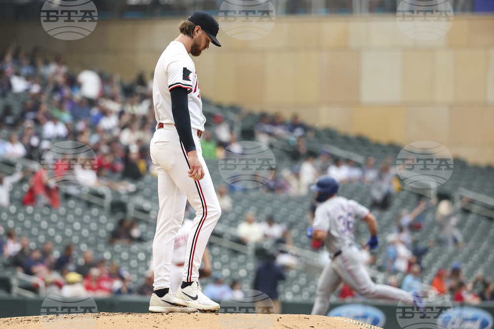 Rangers Twins Baseball