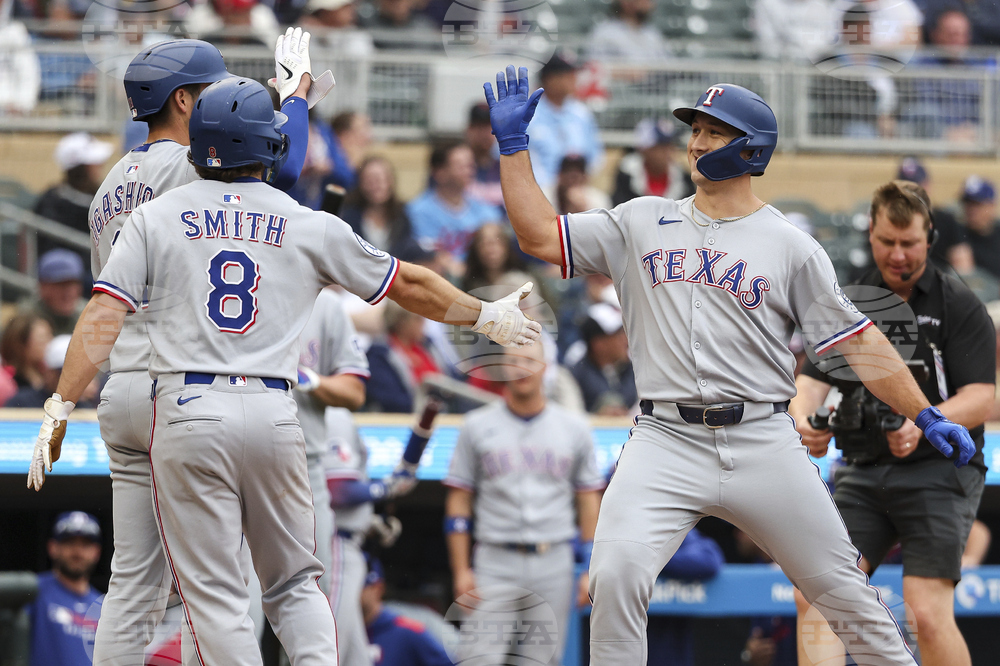 Rangers Twins Baseball