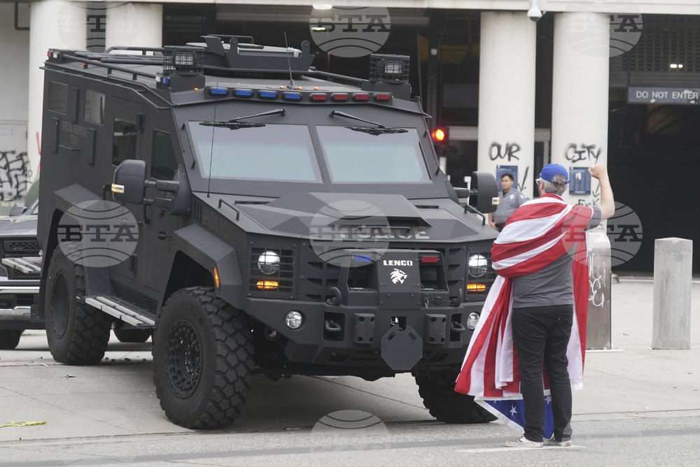 Immigration Protests Los Angeles