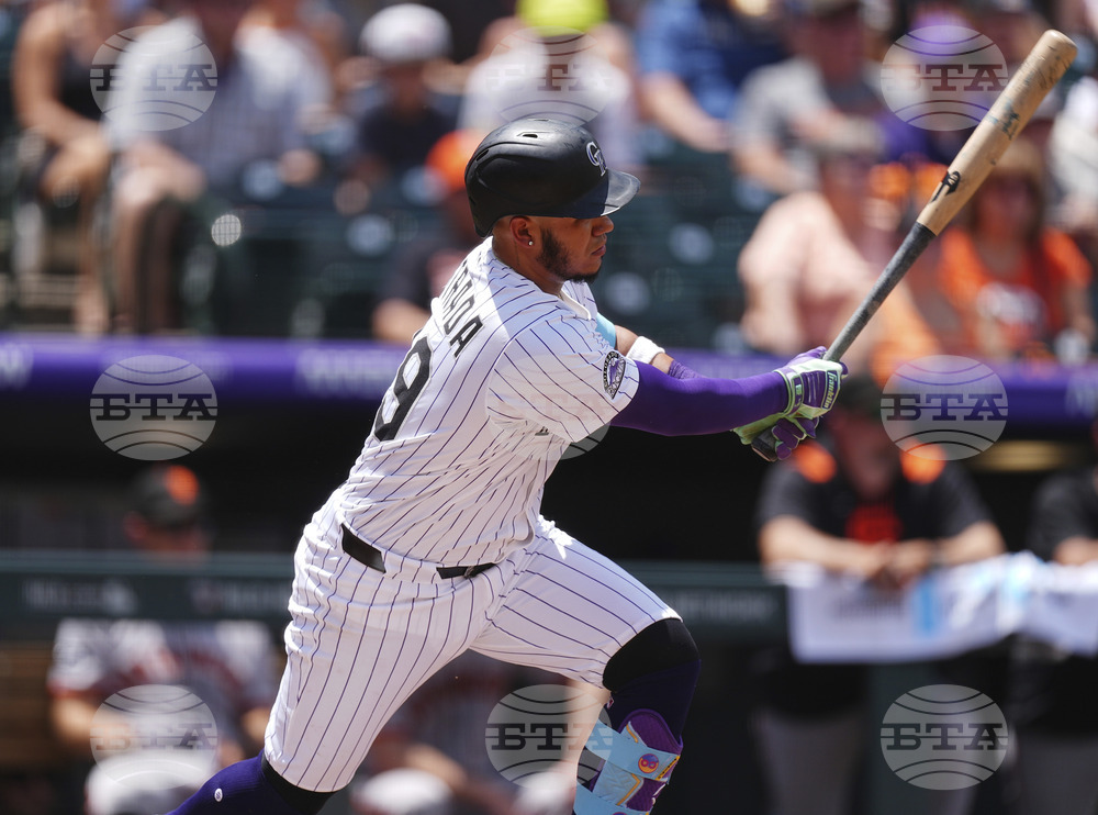 Giants Rockies Baseball