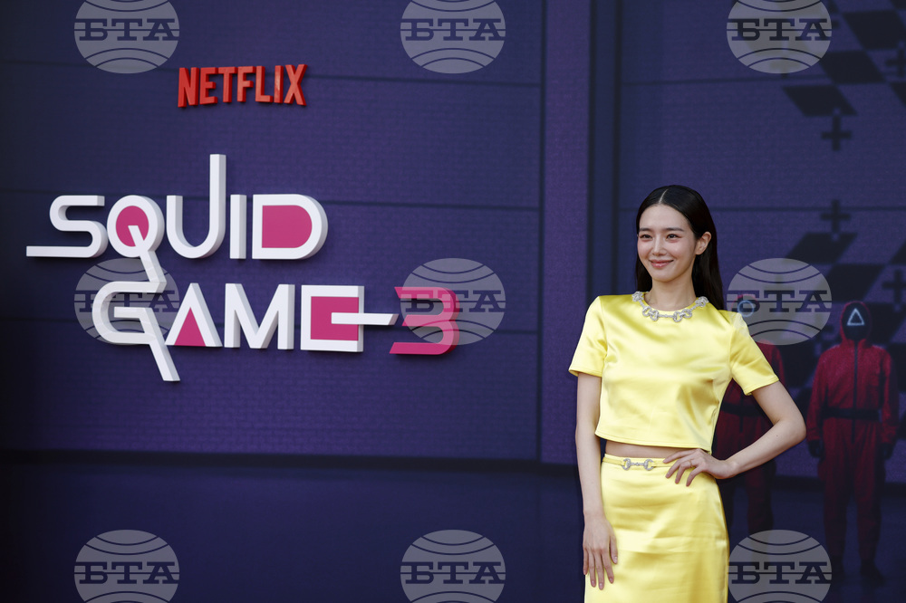Britain Squid Game 3 Premiere