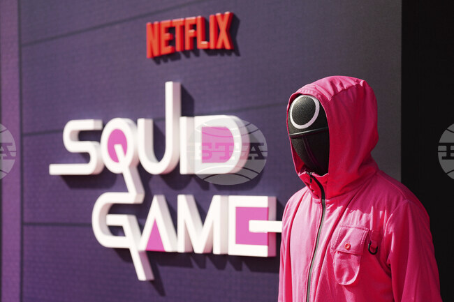 Южнокорейската драма "Игра на калмари" е била водещото предаване в Нетфликс в 93 държави