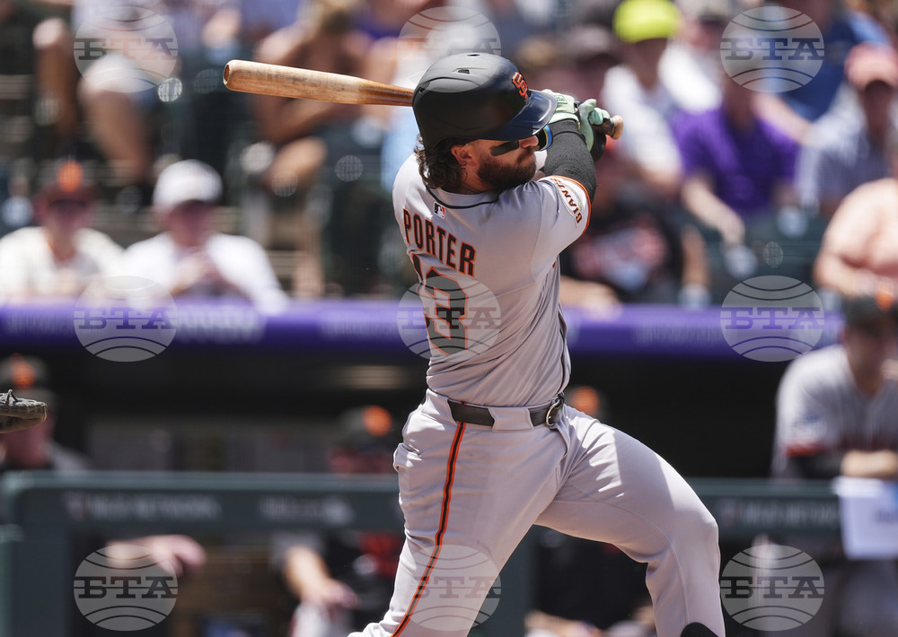 Giants Rockies Baseball