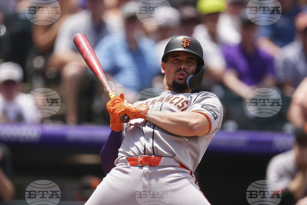 Giants Rockies Baseball
