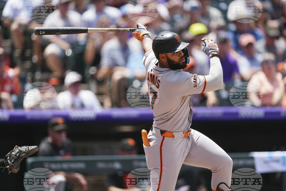 Giants Rockies Baseball