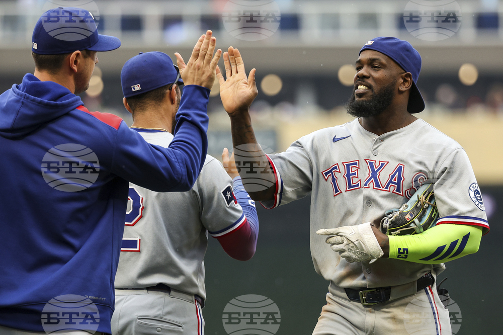 Rangers Twins Baseball