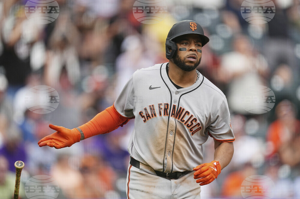 Giants Rockies Baseball
