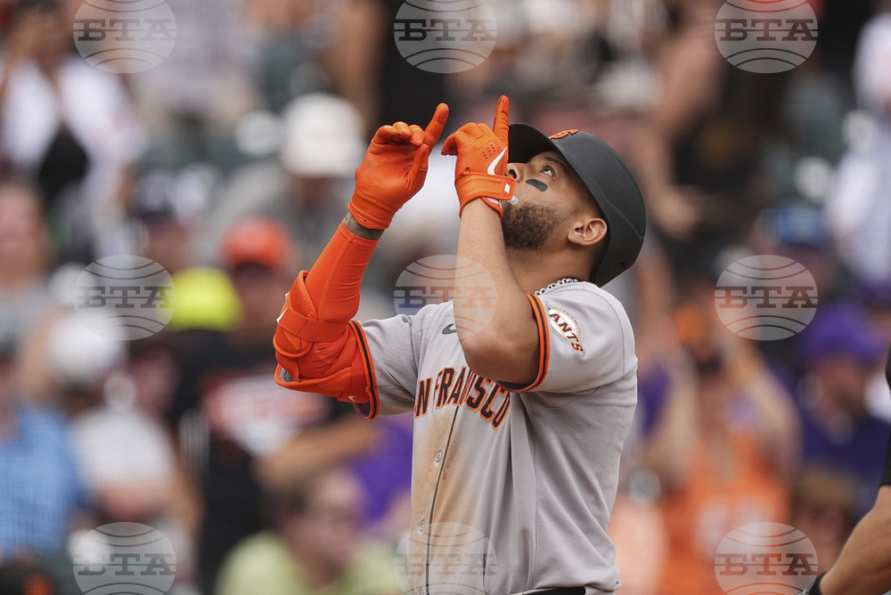 Giants Rockies Baseball