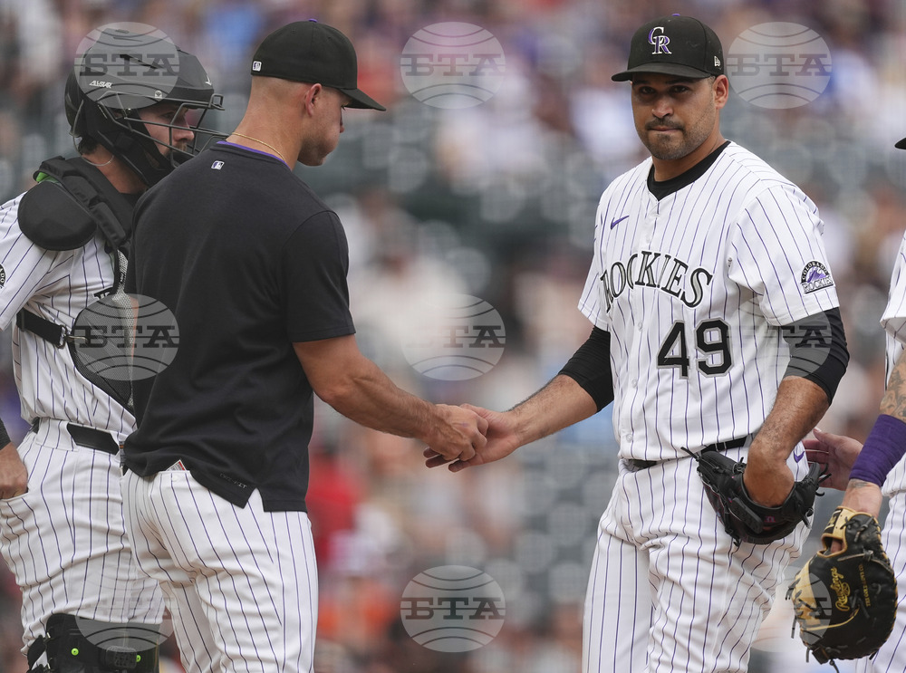 Giants Rockies Baseball