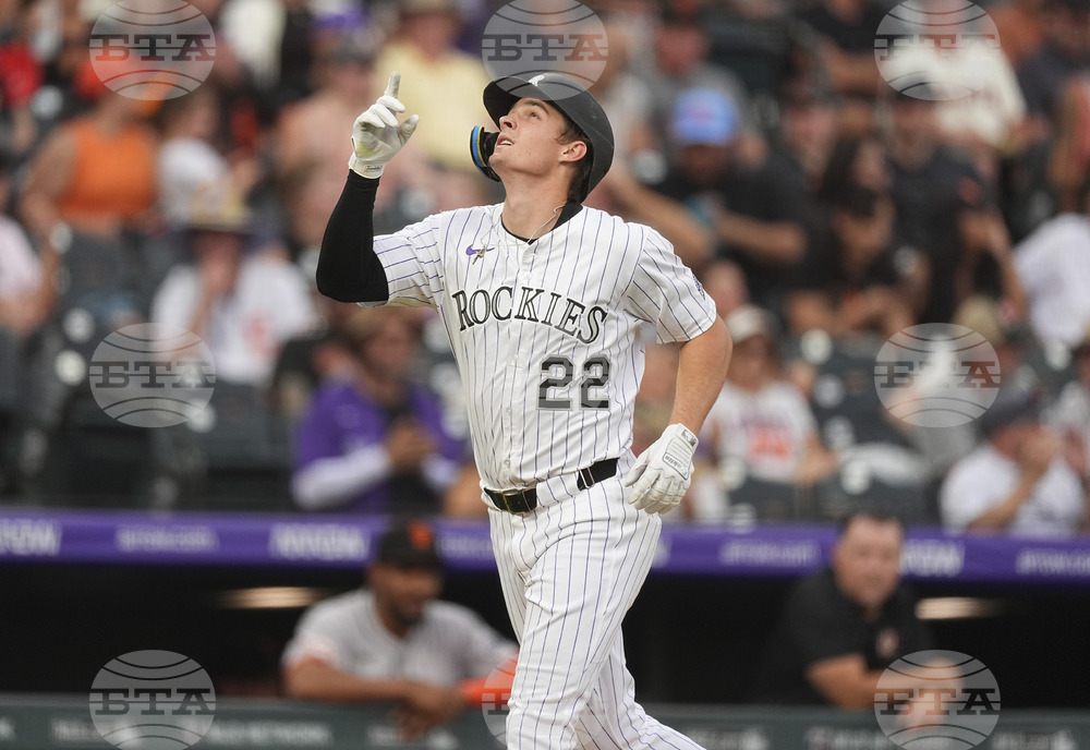 Giants Rockies Baseball