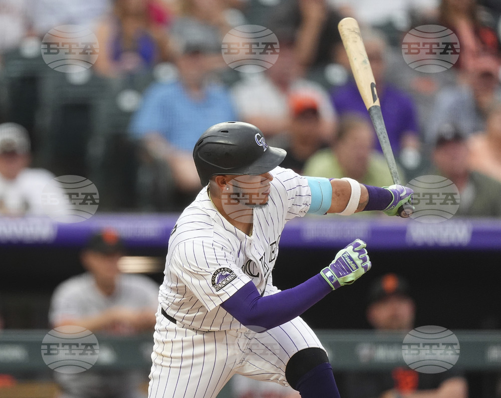 Giants Rockies Baseball