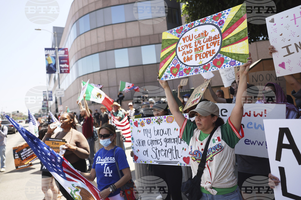 Immigration Protests Los Angeles