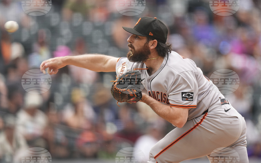 Giants Rockies Baseball