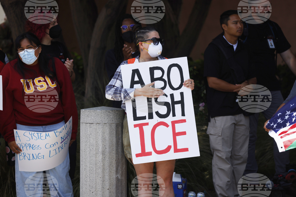 Immigration Protests Los Angeles