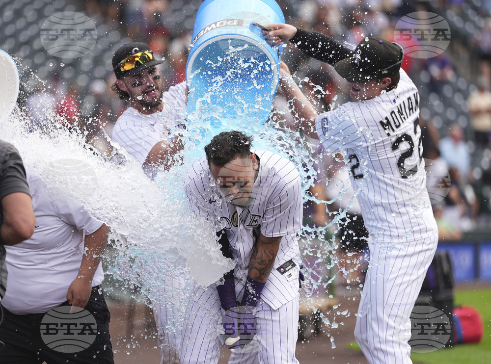 Giants Rockies Baseball