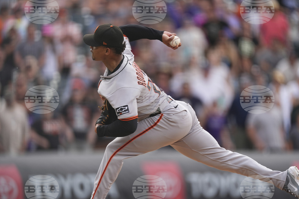 Giants Rockies Baseball