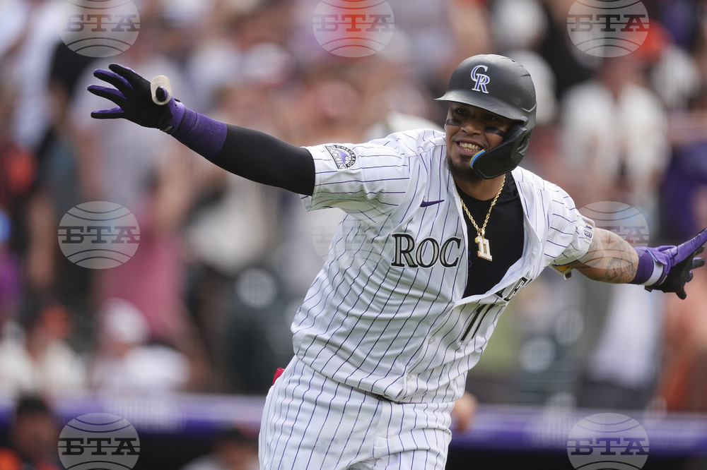 Giants Rockies Baseball