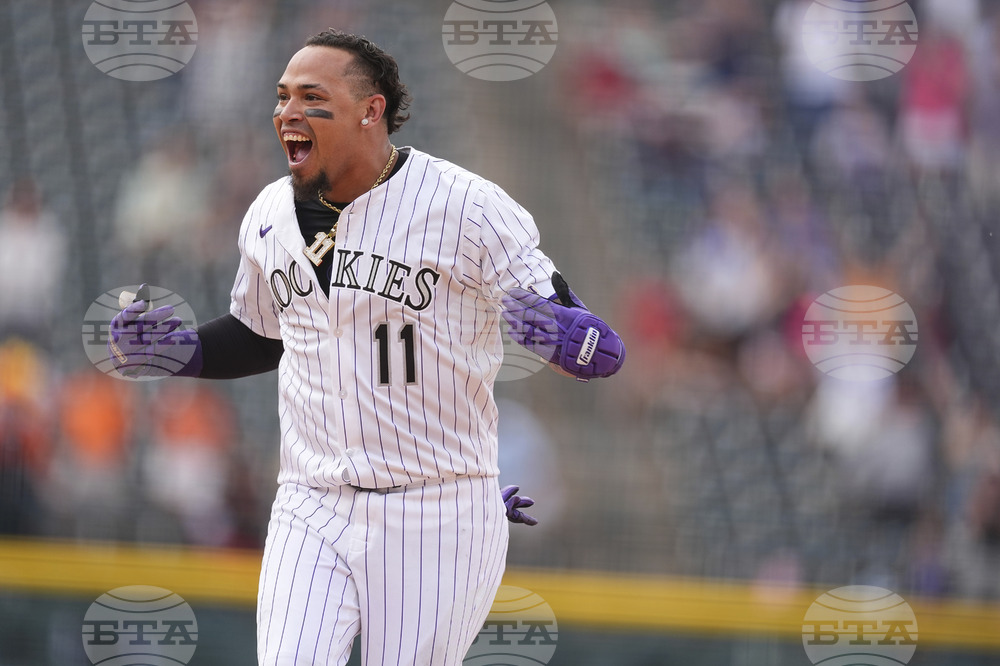 Giants Rockies Baseball