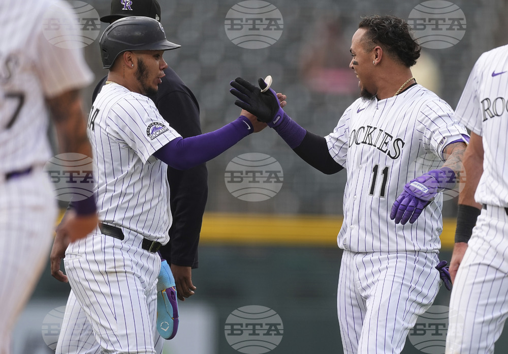 Giants Rockies Baseball