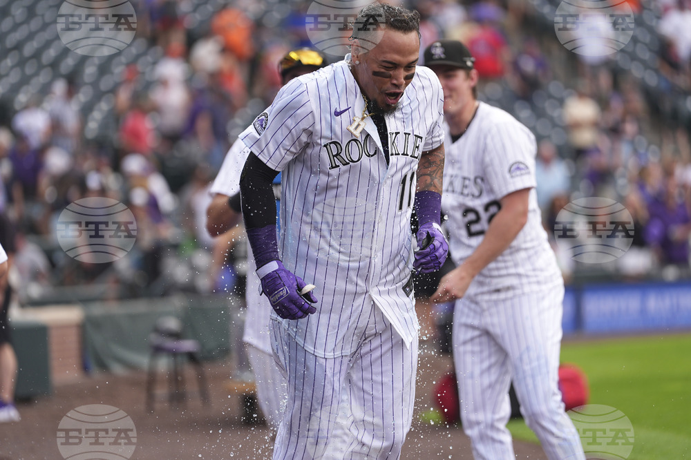 Giants Rockies Baseball