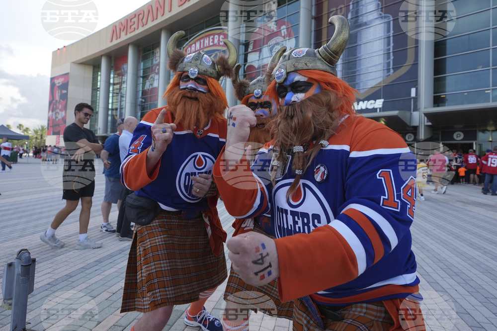Stanley Cup Oilers Panthers Hockey