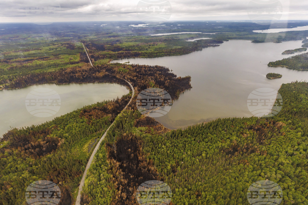 Canada Prairies Wildfires