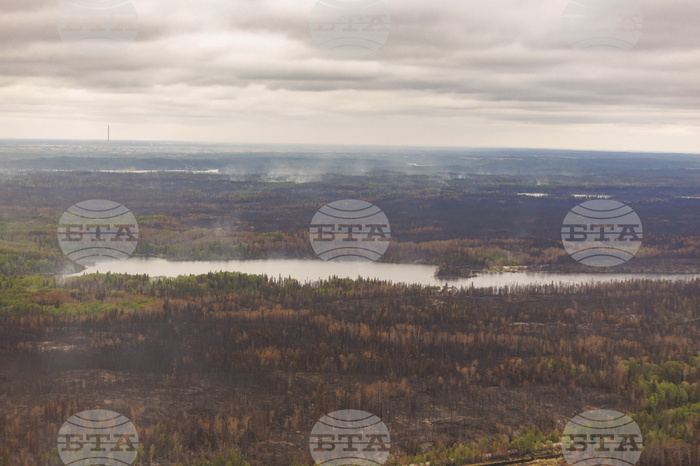 Canada Prairies Wildfires