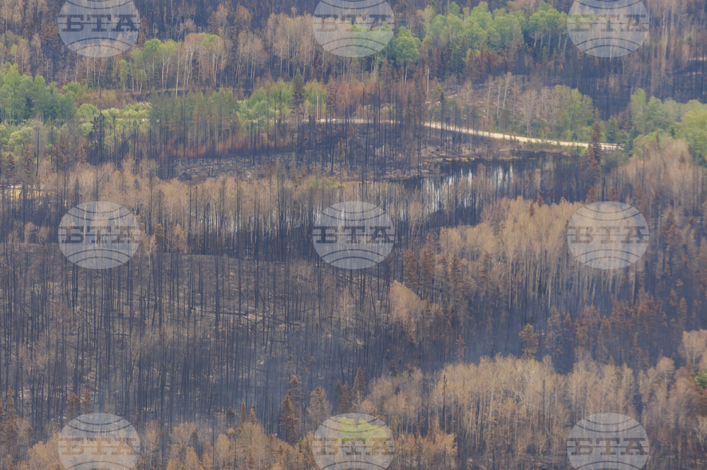 Canada Prairies Wildfires