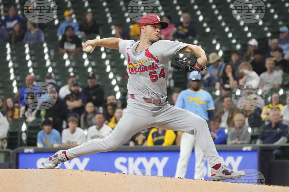 Cardinals Brewers Baseball