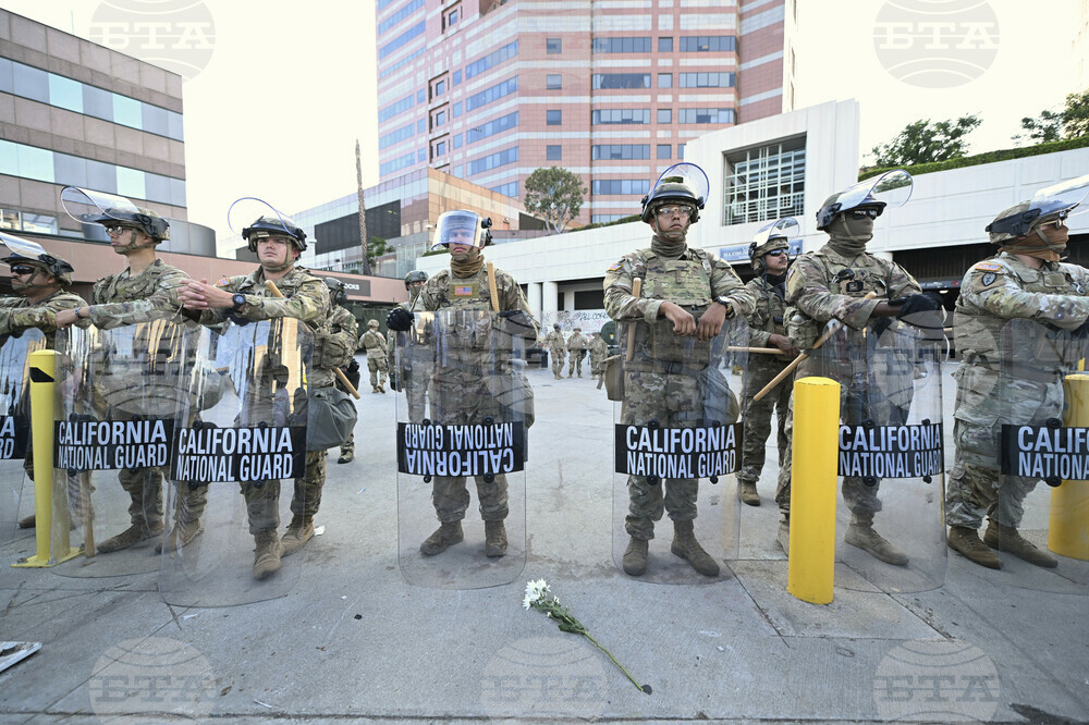Immigration Protests Los Angeles
