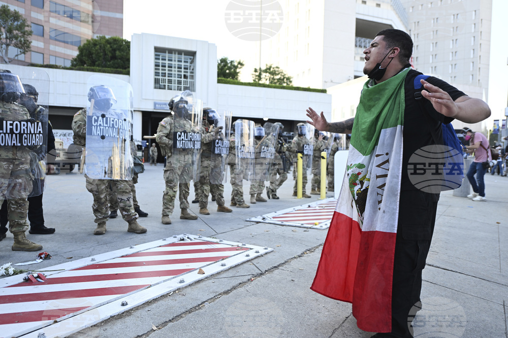Immigration Protests Los Angeles