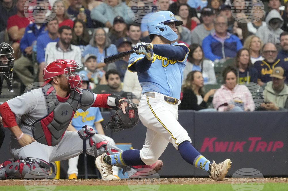 Cardinals Brewers Baseball