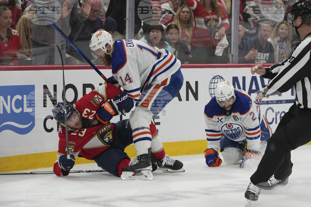 Stanley Cup Oilers Panthers Hockey