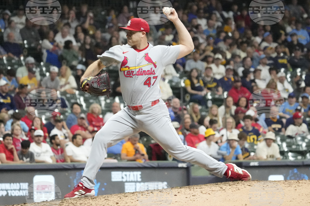 Cardinals Brewers Baseball