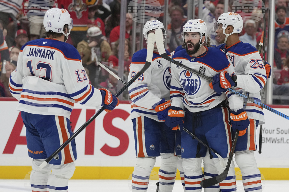 Stanley Cup Oilers Panthers Hockey