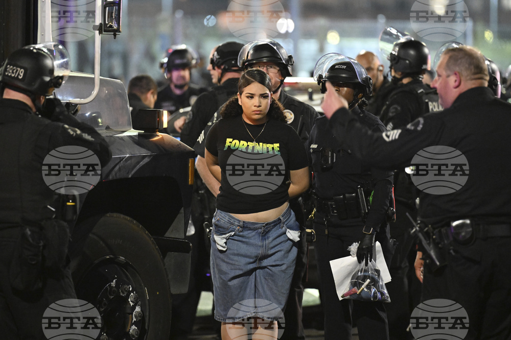 Immigration Protests Los Angeles