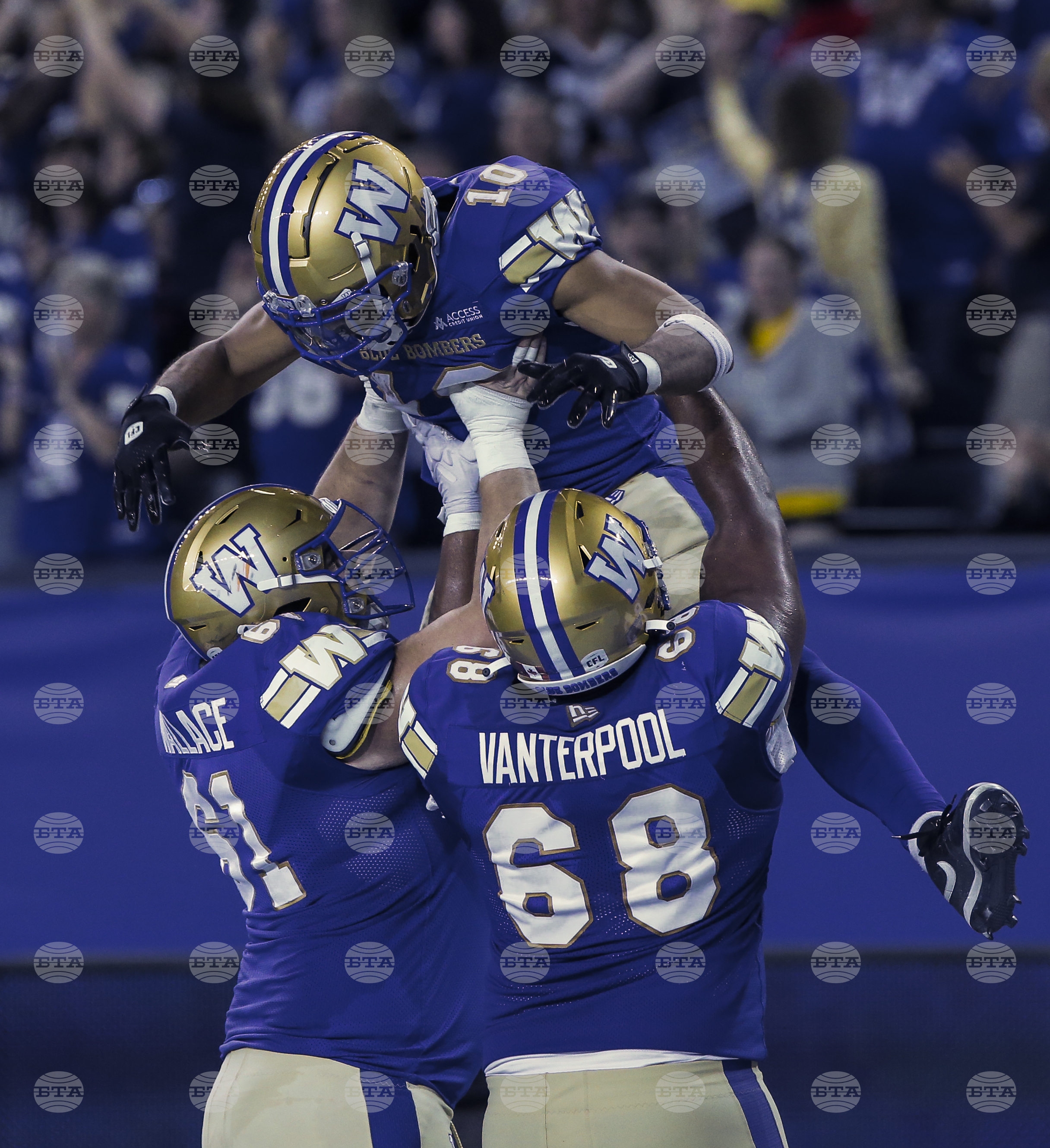CFL Lions Blue Bombers Football