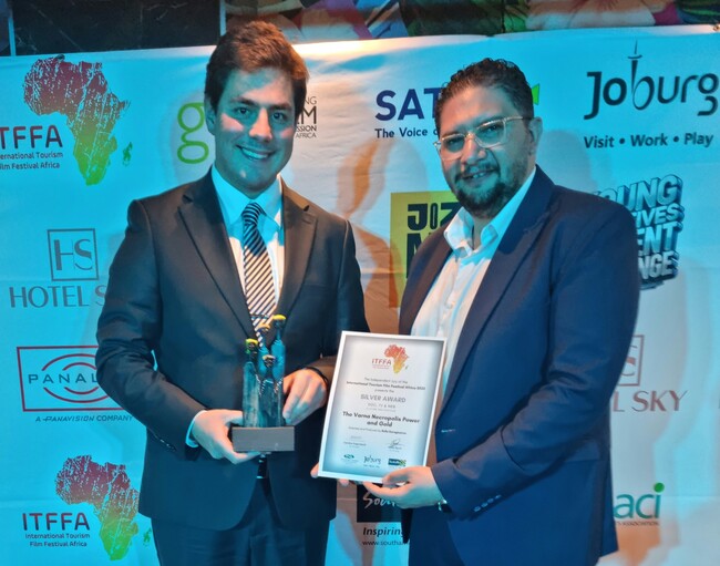 Българският филм „Власт и злато от Варненския некропол“ получи сребърна награда от Международния туристически филмов фестивал в Йоханесбург