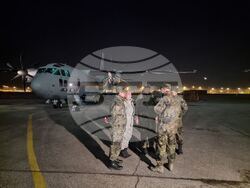 Снимка: Министерство на отбраната - посрещане на медиците от ВМА