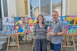 Търговище - Школа за изобразителни изкуства - годишна изложба