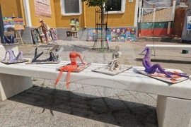 Търговище - Школа за изобразителни изкуства - годишна изложба