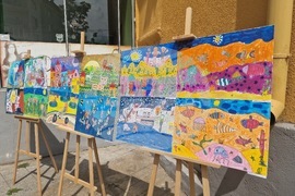 Търговище - Школа за изобразителни изкуства - годишна изложба