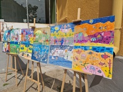 Търговище - Школа за изобразителни изкуства - годишна изложба