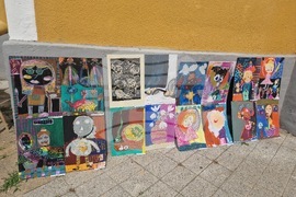 Търговище - Школа за изобразителни изкуства - годишна изложба