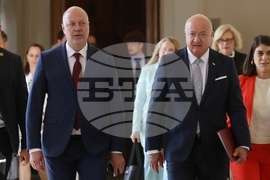 Австрия - Росен Желязков - Кристиан Щокер - пресконференция