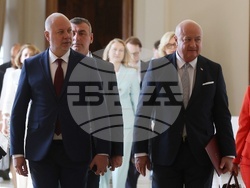 Австрия - Росен Желязков - Кристиан Щокер - пресконференция